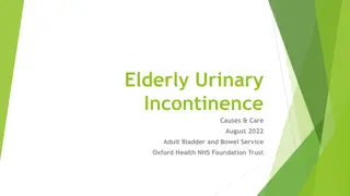 Understanding Urinary Incontinence in the Elderly