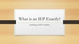 Understanding Individualized Education Plans (IEP) for Student Support
