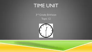 Exploring Time with 3rd Graders: Telling Time to the Half Hour and Quarter Hour