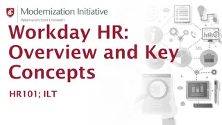 Overview of Workday HR Training Session