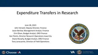 Understanding Cost Transfers in Research Operations Training
