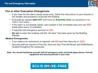 Campus Safety and Emergency Procedures at ECU