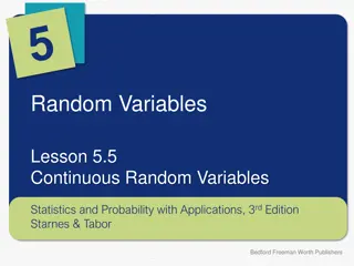 Understanding Continuous Random Variables in Statistics
