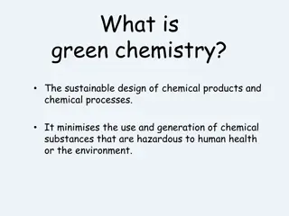 Understanding Green Chemistry Principles and Efficiency in Chemical Processes
