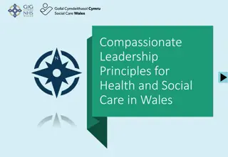 Compassionate Leadership Principles for Health and Social Care in Wales