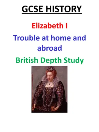 Religious Policies of Queen Elizabeth I: Seeking a Middle Way
