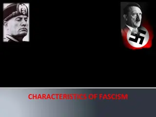 Characteristics of Fascism: A Detailed Examination