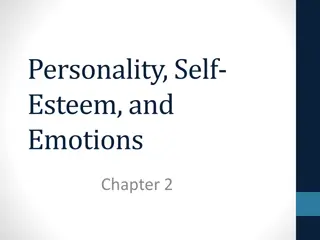 Personality, Self-Esteem, and Emotions in Mental Health