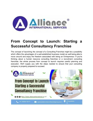 From Concept to Launch_ Starting a Successful Consultancy Franchise