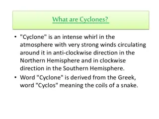 Tropical Cyclones: General Characteristics, Types, and Origins