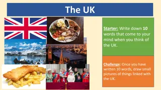 Explore the UK - From Countries to Capital Cities