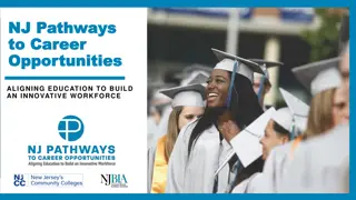 Aligning Education for an Innovative Workforce: NJ Pathways to Career Opportunities