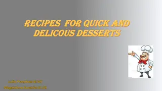 Delicious Desserts: Muffins with Apples, Hot Chocolate, & Cheesecake Recipe