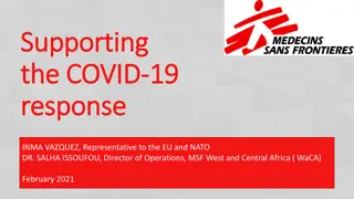 MSF's Comprehensive COVID-19 Response Efforts in Europe and Africa