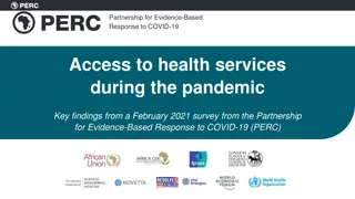 Impact of COVID-19 on Access to Health Services in Africa