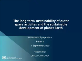 Sustainable Development of Outer Space Activities and Planet Earth: UN/Austria Symposium Insights