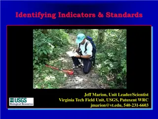 Indicators and Standards in Environmental Management