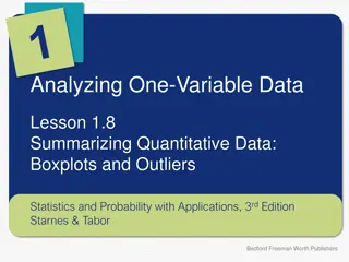 Understanding Boxplots and Identifying Outliers in Quantitative Data Analysis