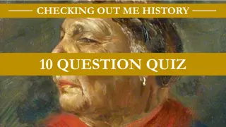 'Checking Out Me History' - A Poem Analysis Quiz