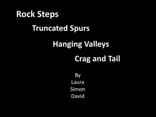 Glacial Landforms: Rock Steps, Truncated Spurs, Hanging Valleys, and Crag & Tail