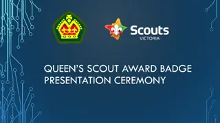 Queen's Scout Award Badge Presentation Ceremony Highlights