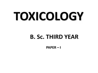 Understanding Toxicology: Dose-Response and Toxicity Assessment