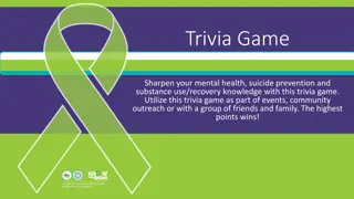 Mental Health Trivia Game - Sharpen Your Knowledge and Spread Awareness