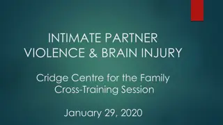 Intimate Partner Violence and Brain Injury Connections