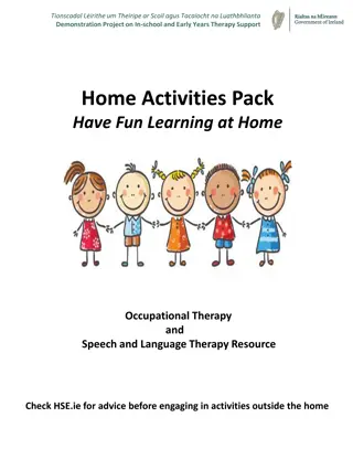 Encouraging Early Childhood Development Through Playful Activities at Home