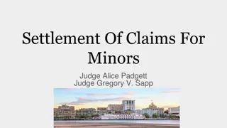 Settlement of Claims for Minors in Georgia