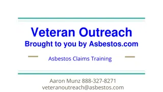 Asbestos Awareness for Veterans: Resources and Support