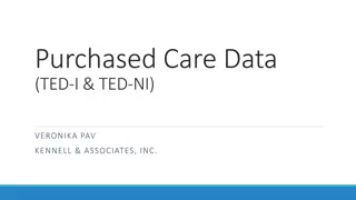 Purchased Care Data and Contracts in TRICARE System