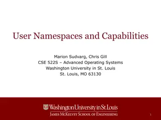 Understanding Linux User Capabilities and Namespace Management