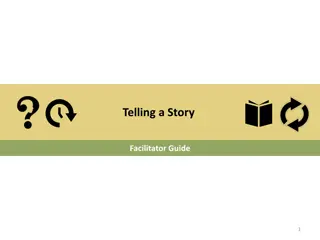 Storytelling Exercise: Connecting the Dots Facilitator Guide