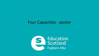 Scotlands Approach to Developing Four Capacities in Education