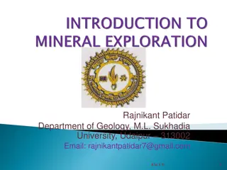 Minerals, Rocks, and Ores in Geology Studies