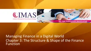 The Evolution of Finance Function Structures in the Digital Era
