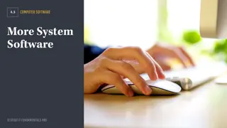 Understanding System Software and BIOS Fundamentals