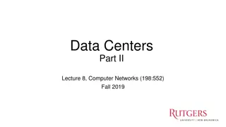 Data Centers and Cloud Computing Technologies