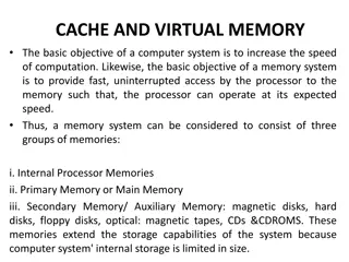 Understanding Cache and Virtual Memory in Computer Systems
