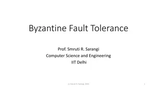 Understanding Byzantine Fault Tolerance in Distributed Systems