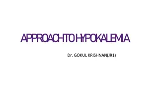 Hypokalemia and Potassium Regulation