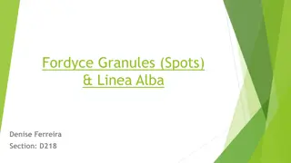 Understanding Fordyce Granules and Linea Alba in Oral Health