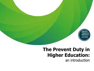 Understanding the Prevent Duty in Higher Education