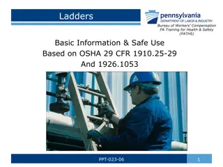 Ladder Safety Training: Selecting, Using, and Maintaining Ladders