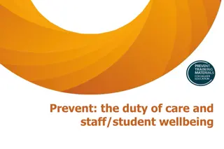 Prevent Duty in Higher Education: Care, Wellbeing & Support