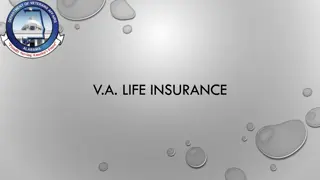 Veterans Affairs Life Insurance Programs Overview