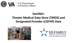 Designated Provider and TMDS Data in Healthcare