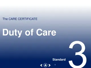 Duty of Care in Health and Social Care Settings