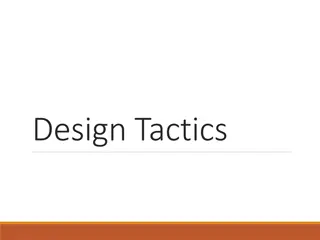 Design Tactics and Quality Attributes